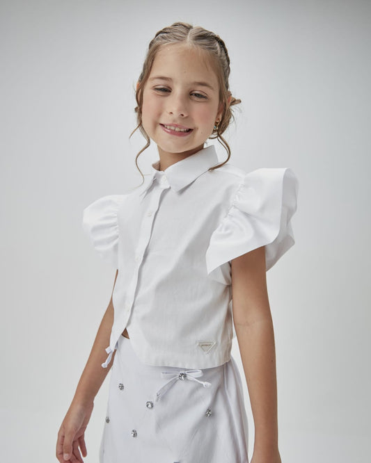 Conjunto Infantil Branco UM+UM