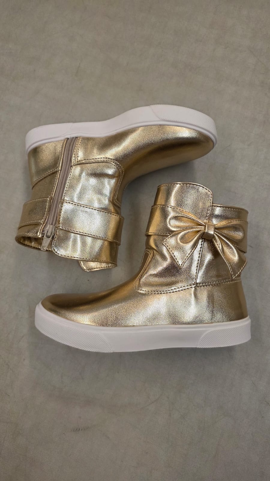 Bota Infantil Dourada Buá