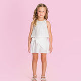 Conjunto Infantil Off Paetê Petit Cherie