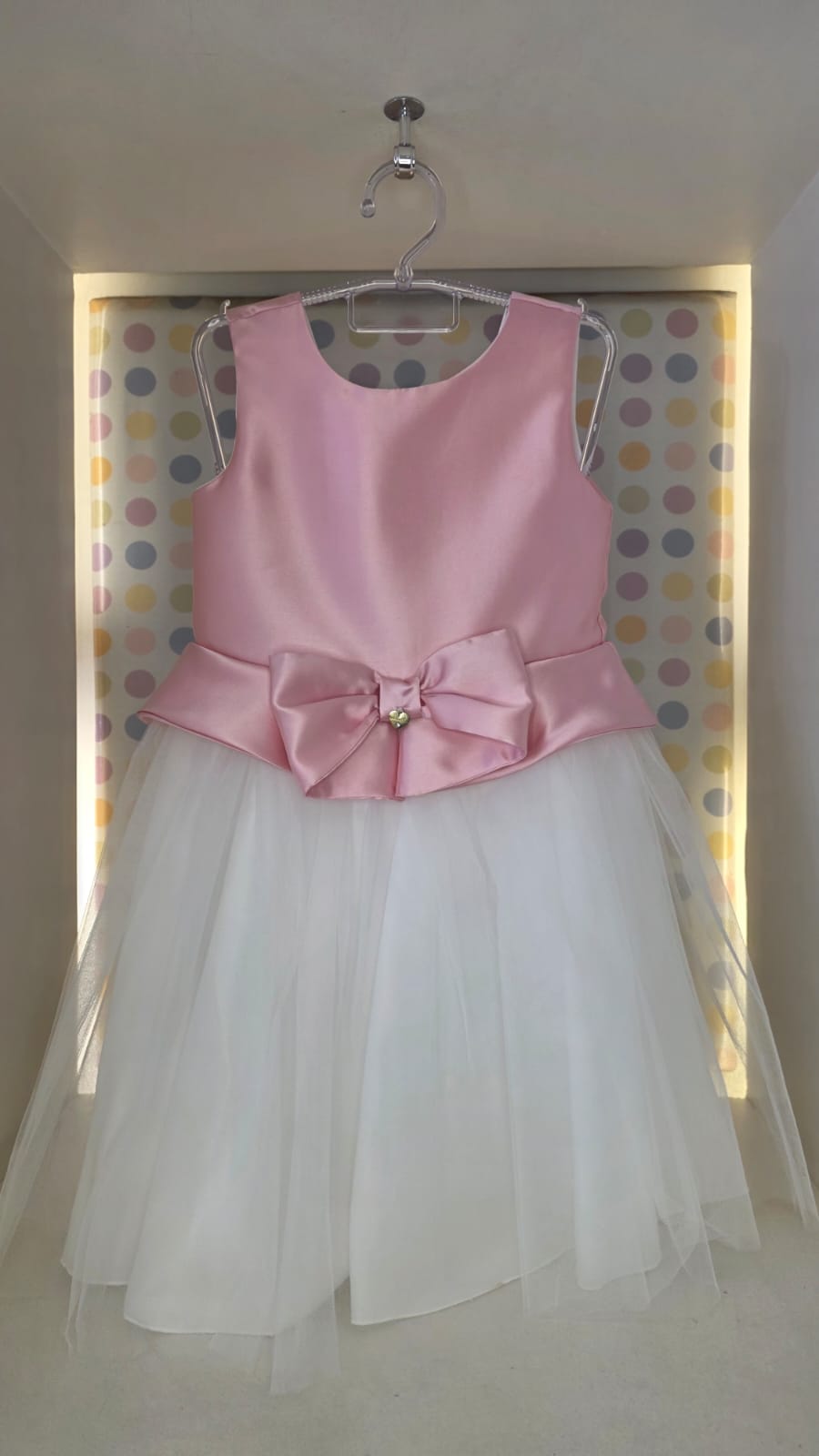 Vestido Infantil Menina Rosa Zibeline Buá