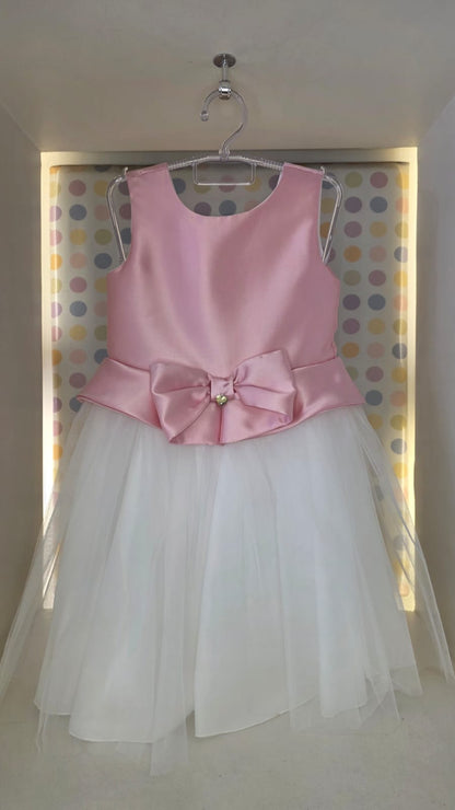 Vestido Infantil Menina Rosa Zibeline Buá