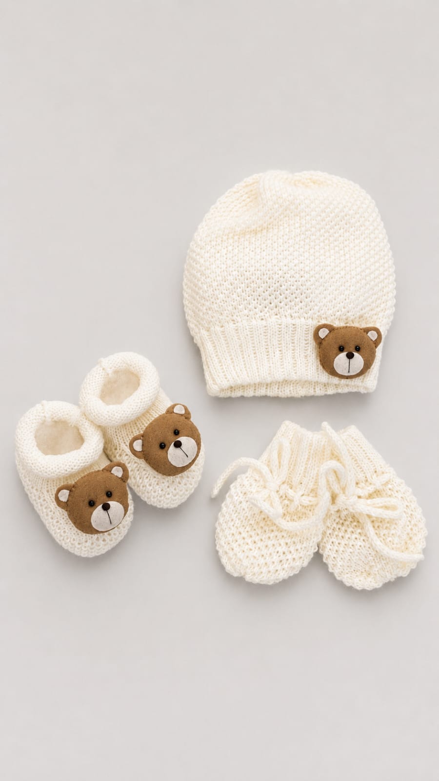 Kit Bebê Fofura Urso Off Buá