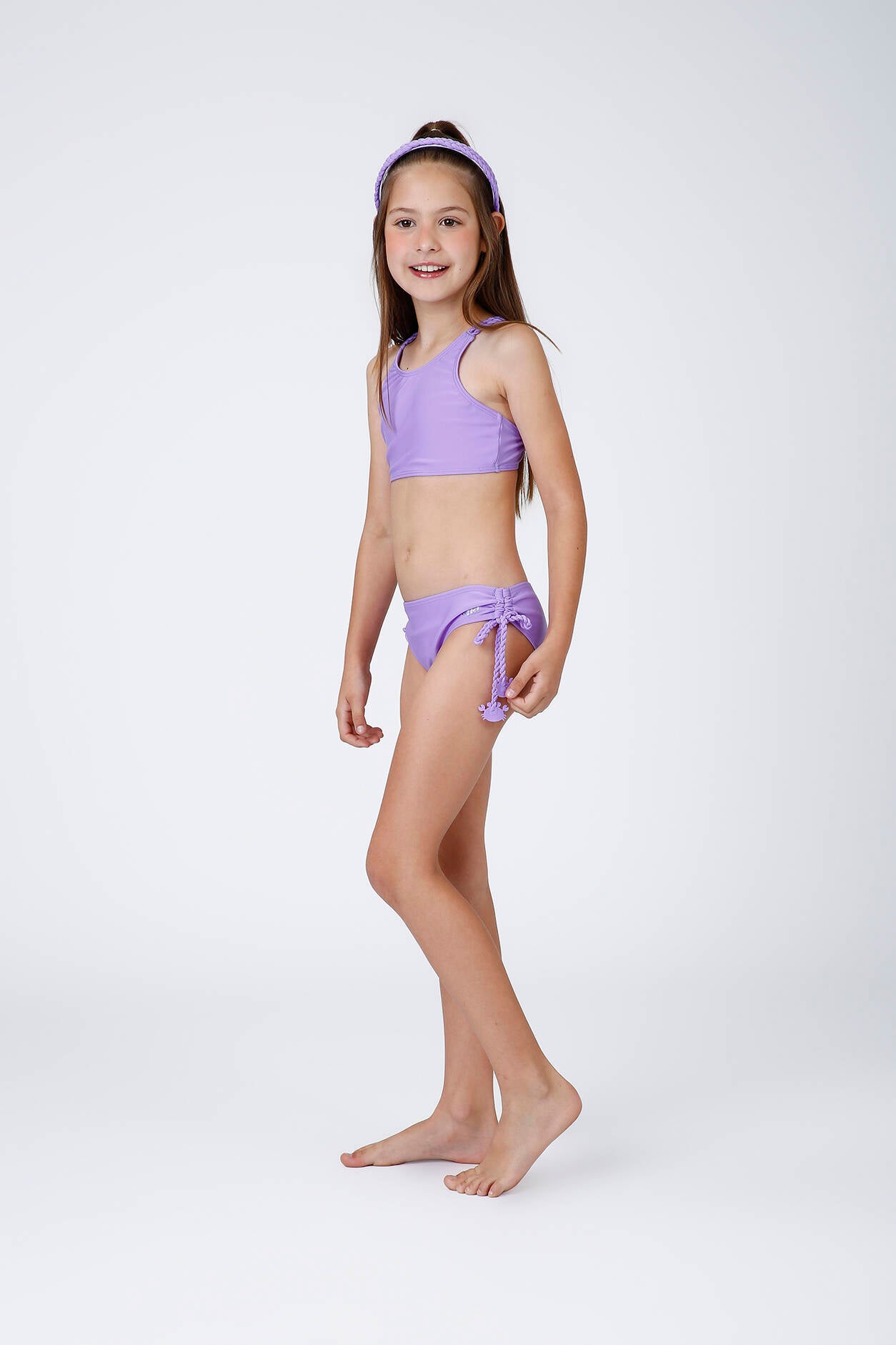 Biquíni Infantil Rose Lavanda Siri