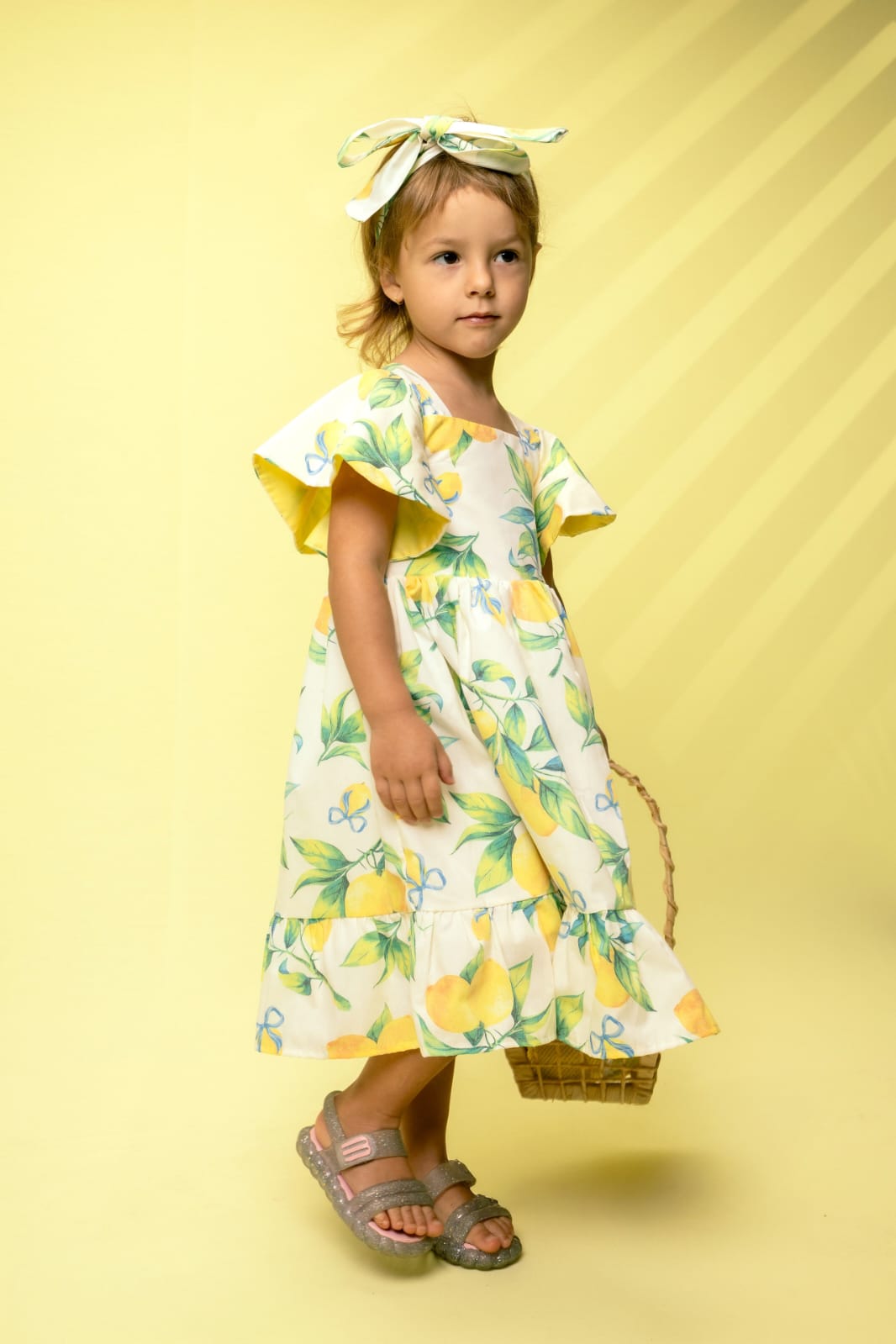 Vestido Infantil Limão Siciliano Buá