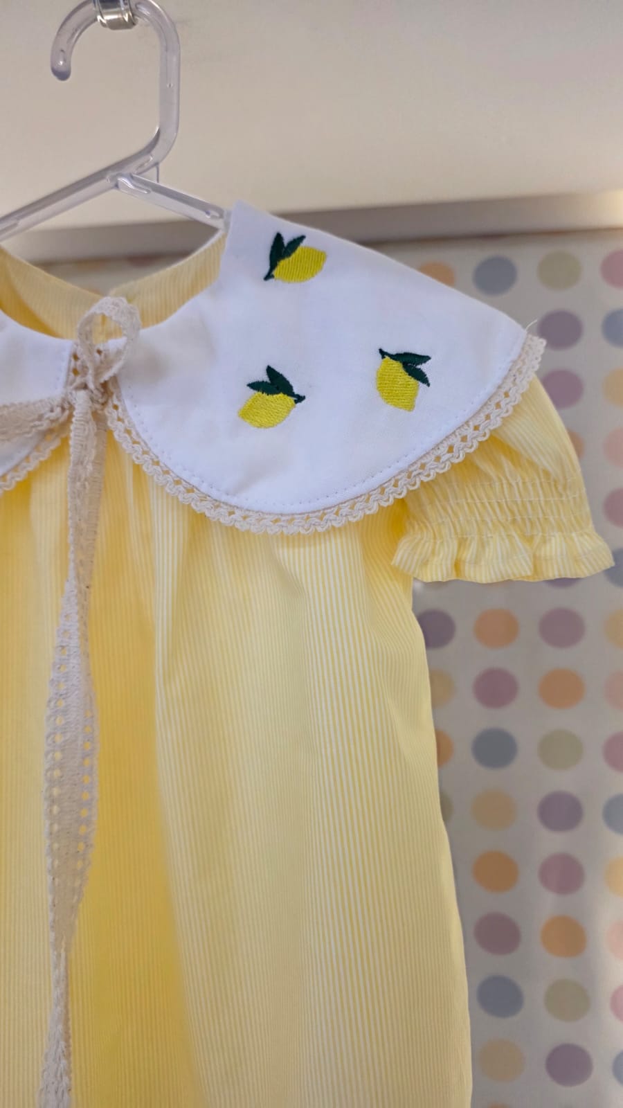 Vestido Bebê Limão Siciliano Buá