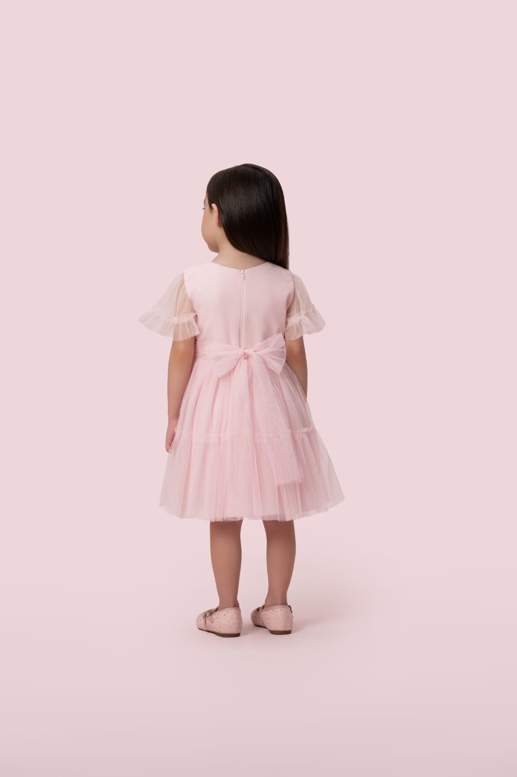 Vestido Infantil Mini Corações Petit Cherie