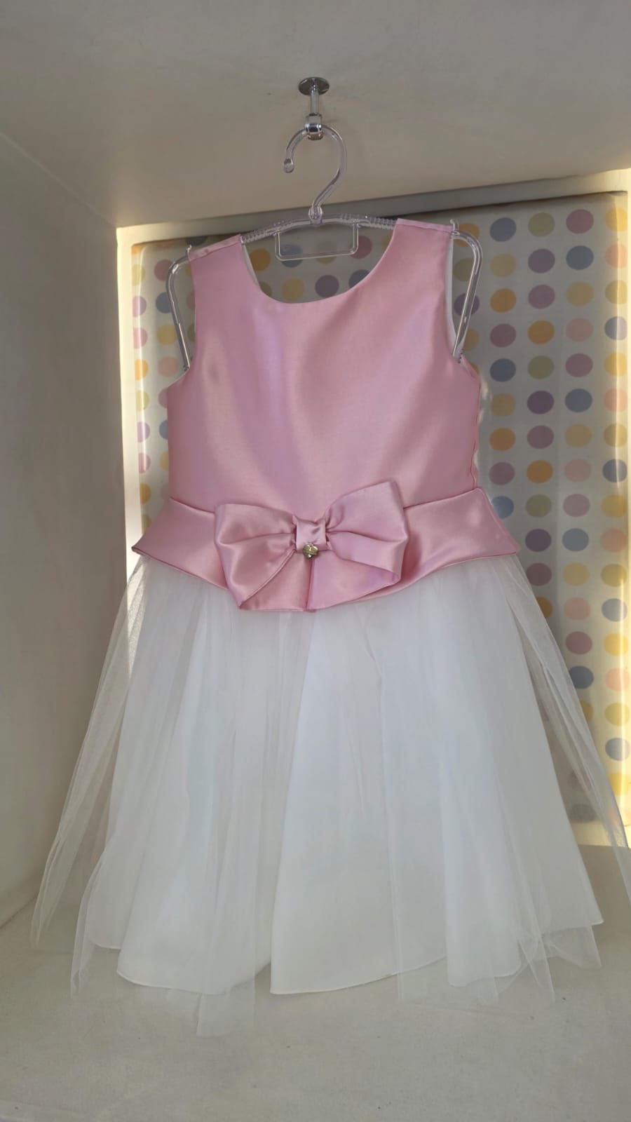 Vestido Infantil Menina Rosa Zibeline Buá