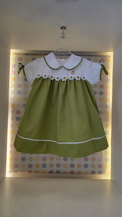 Vestido Bebê Margaridas Buá