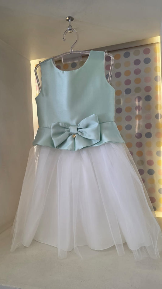 Vestido Infantil Menina Verde Zibeline Buá