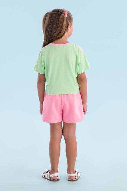 Conjunto Infantil Borboleta Color Mon Sucré