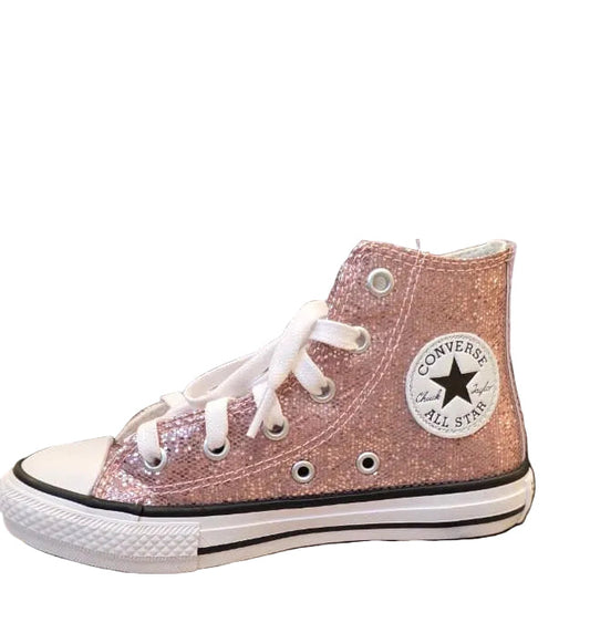 All Star Juvenil Chuck Taylor Holiday Disco Rosê