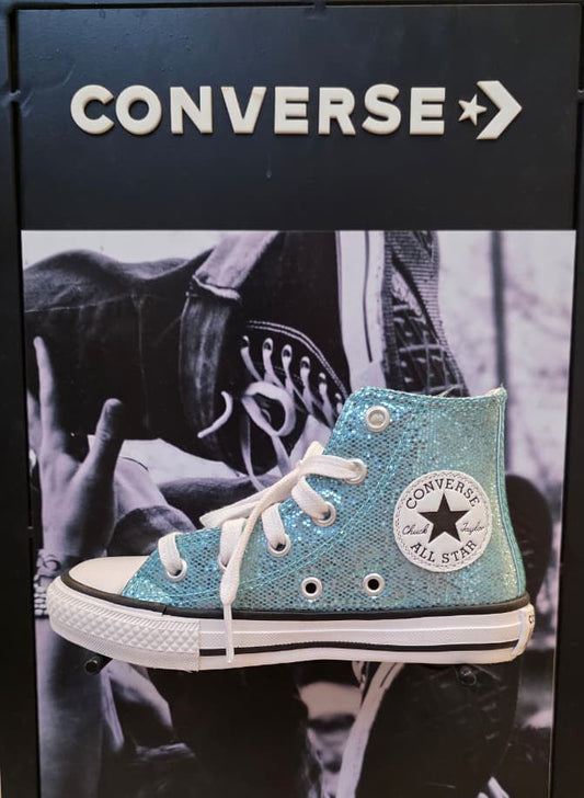 All Star Infantil Chuck Taylor Holiday Disco Água