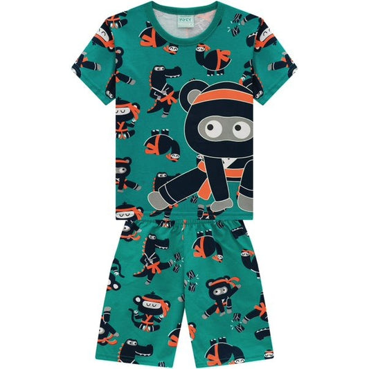 Pijama Animais Ninja