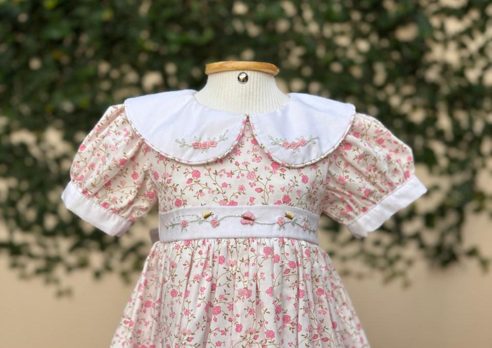 Vestido Infantil Floral Buá