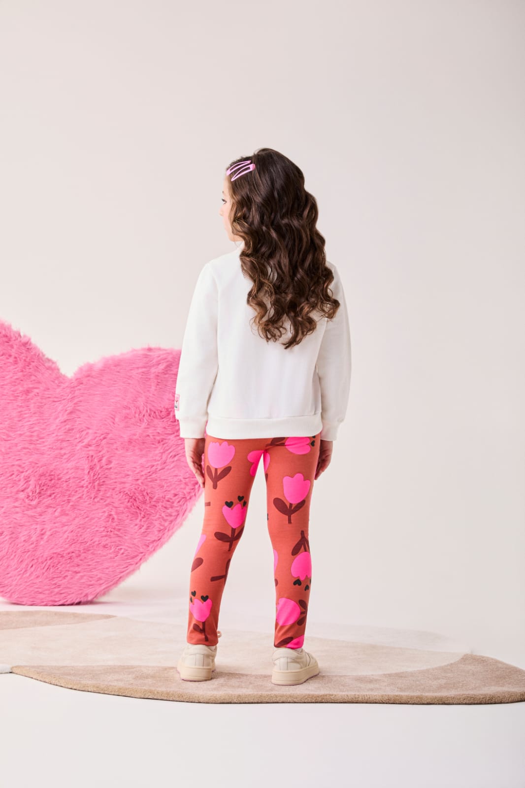 Conjunto Infantil Moletom Tulipa Bimbi
