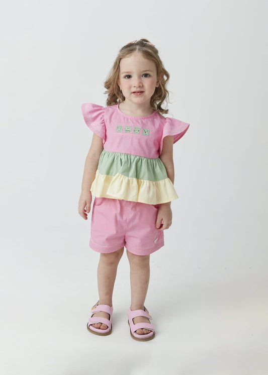 Conjunto Bata Babados UM+UM