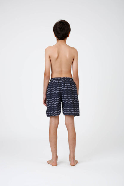 Short Teen Preto Bruno Wave Siri