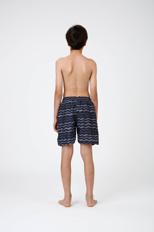 Short Teen Preto Bruno Wave Siri