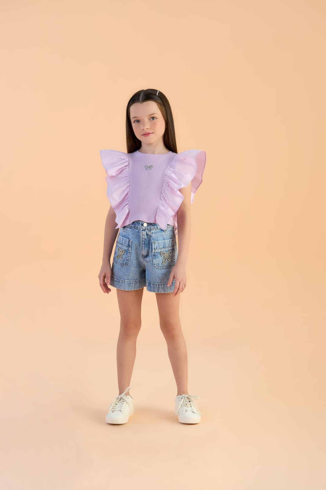 Blusa Lilás Petit Cherie