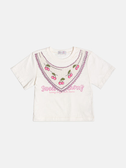 Conjunto Infantil Menina Rosa Cereja Momi