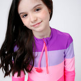Body Infantil Feminino Kiara Fuchsia Siri