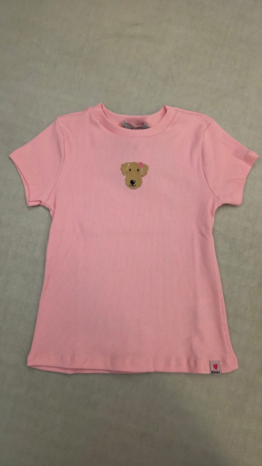 Blusa Infantil Rosa Dog Buá
