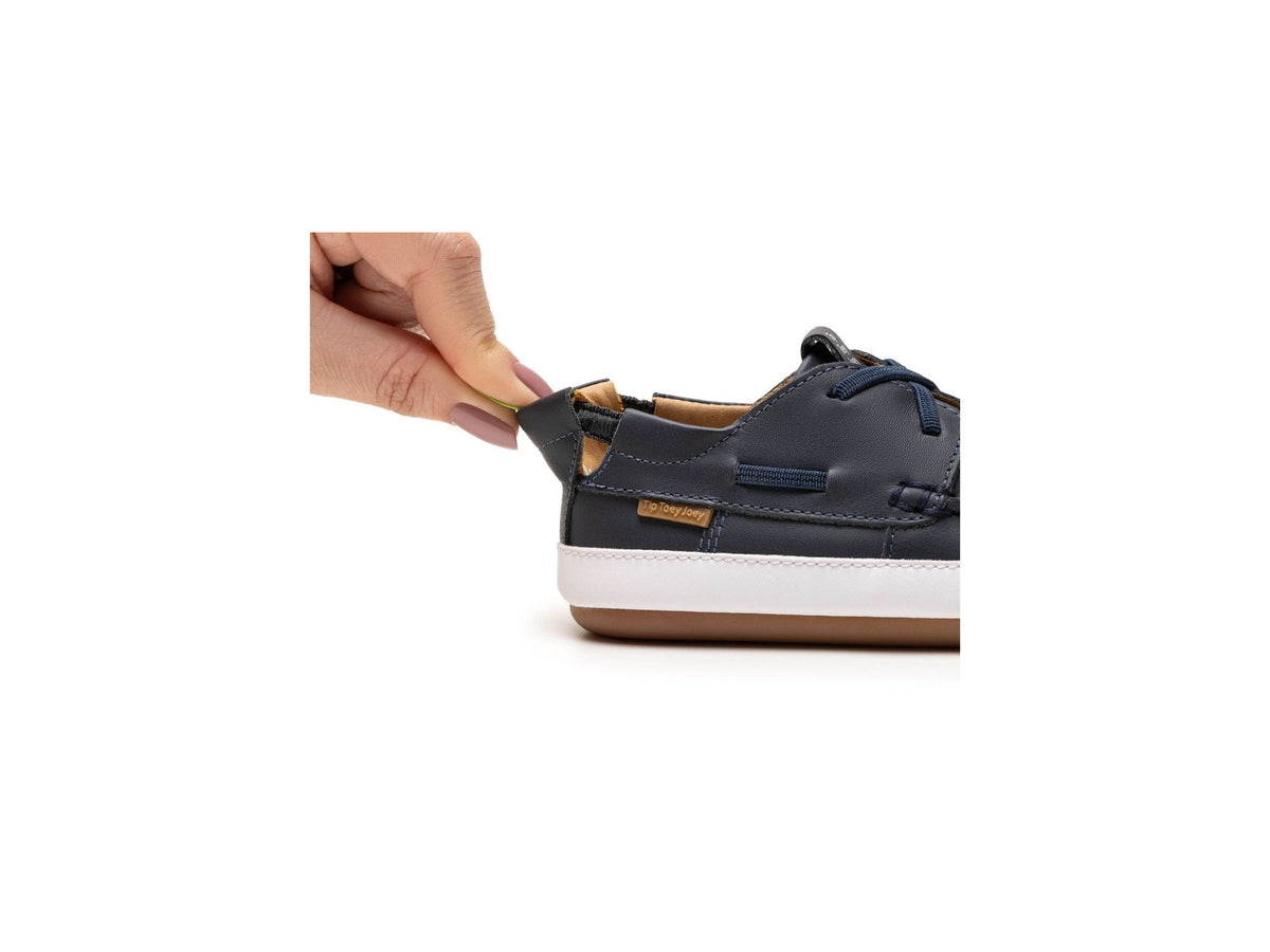 Mocassim Bebê Marinho Boaty Tip Toey Joey