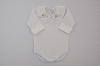 Macacão Bebê Jardineira/Body Alícia Buá