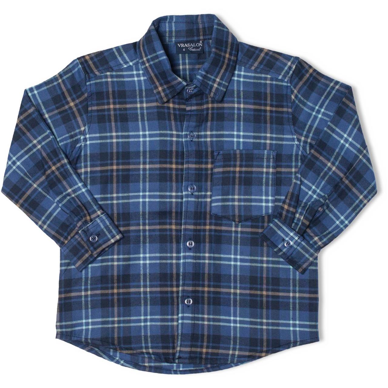 Camisa Xadrez Azul