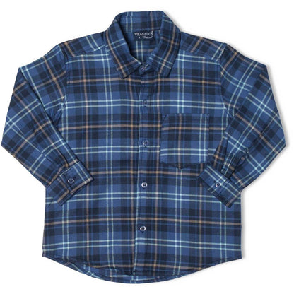 Camisa Xadrez Azul
