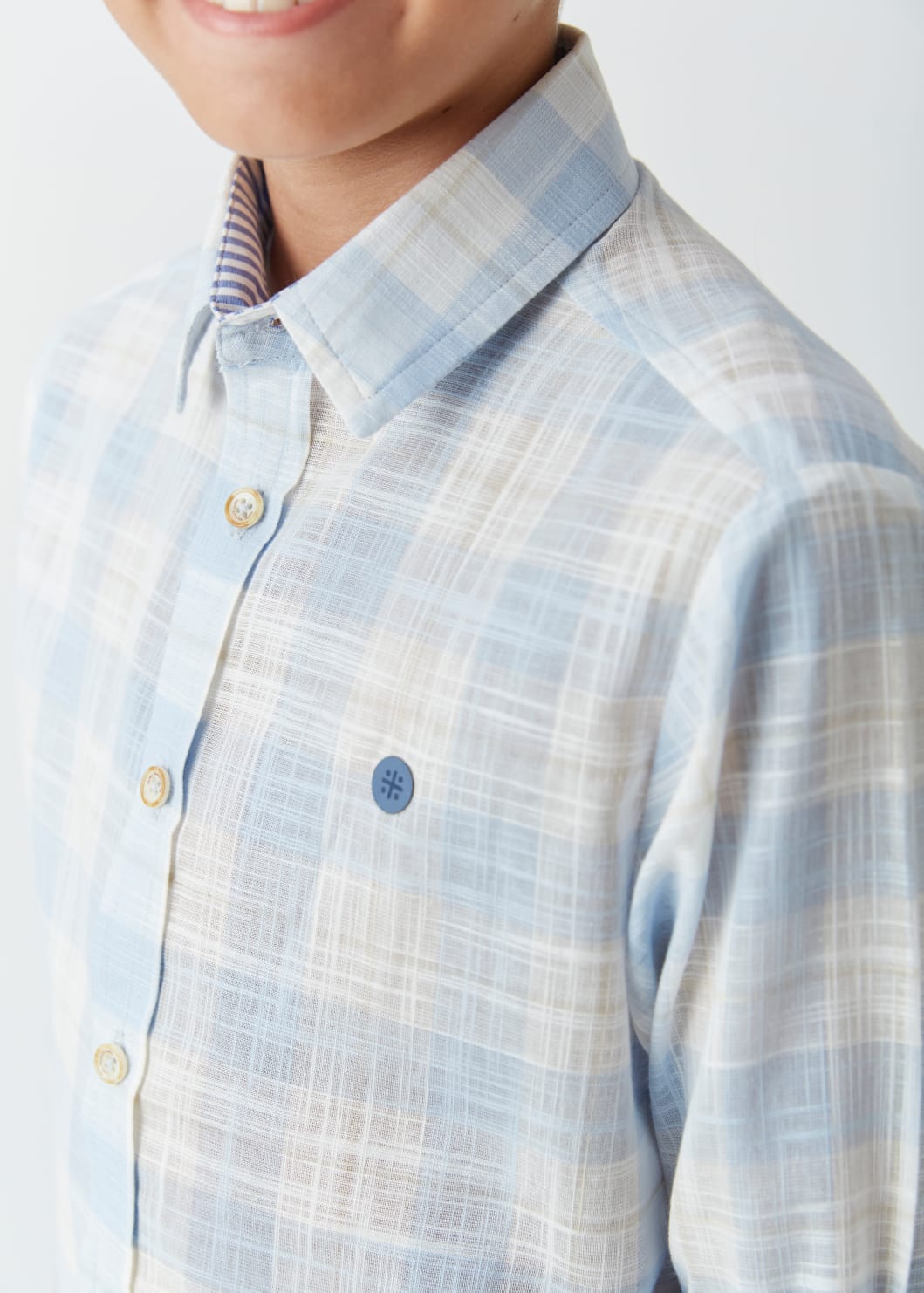 Camisa Social Xadrez UM+UM