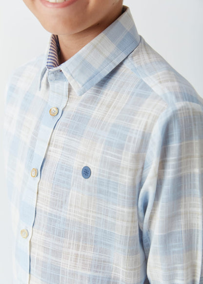 Camisa Social Xadrez UM+UM