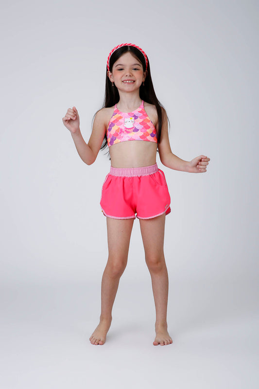 Short Infantil Letícia Chiclete Siri