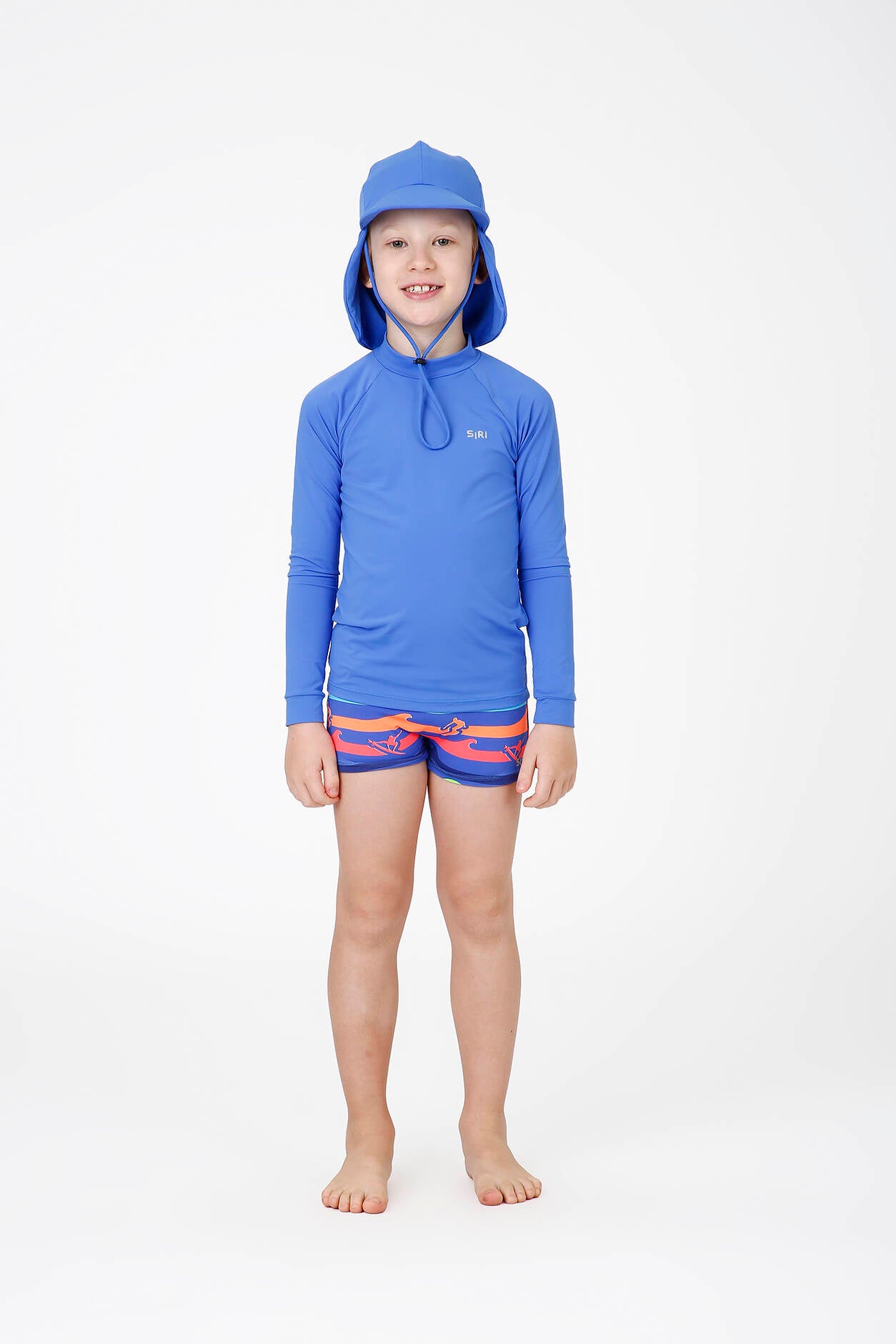 Blusa Infantil Proteção UV Oceano Siri