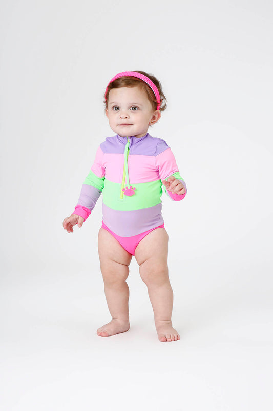 Body Bebê Kiara Lavanda Siri