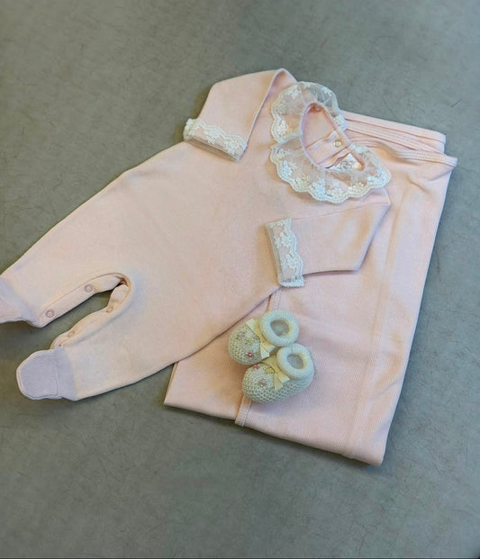 Saída Maternidade Rosa Belle Buá