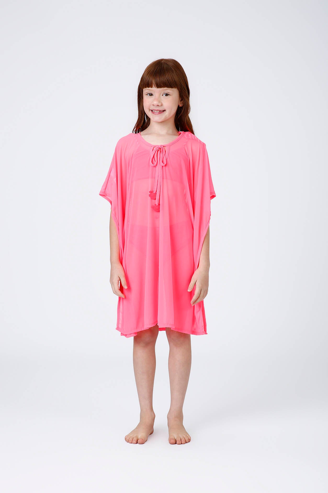 Kaftan Infantil Iris Rosa Siri