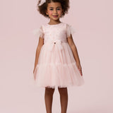 Vestido Infantil Paetês Petit Cherie