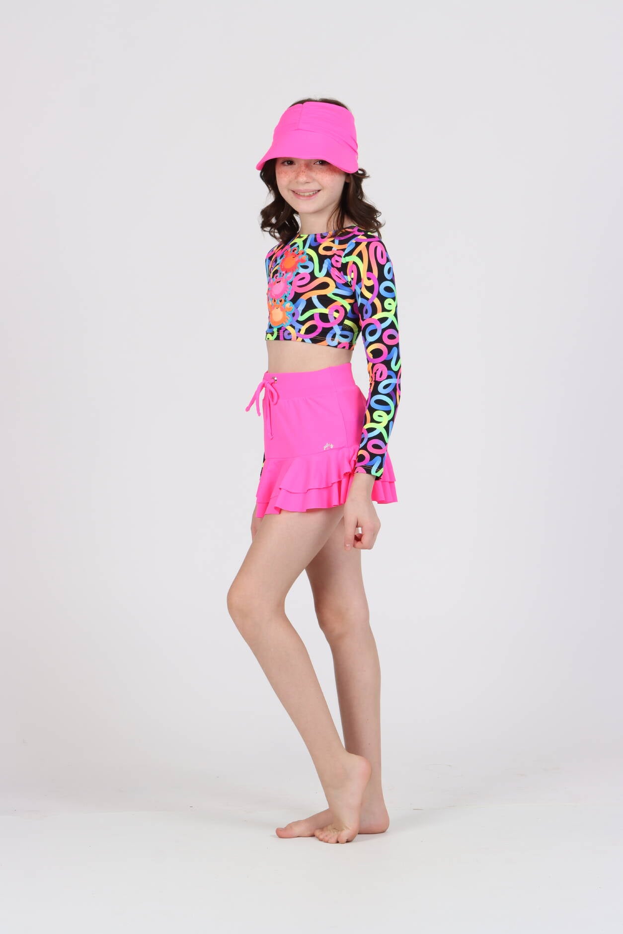 Viseira Alice Pink Siri