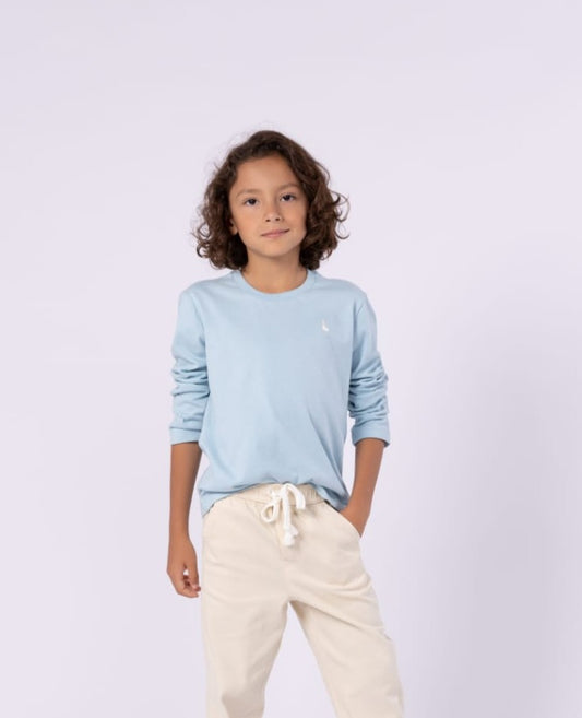 Blusa Básica Azul Beabá