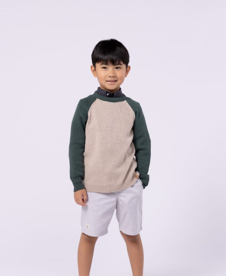 Blusa Tricot Bege Beabá
