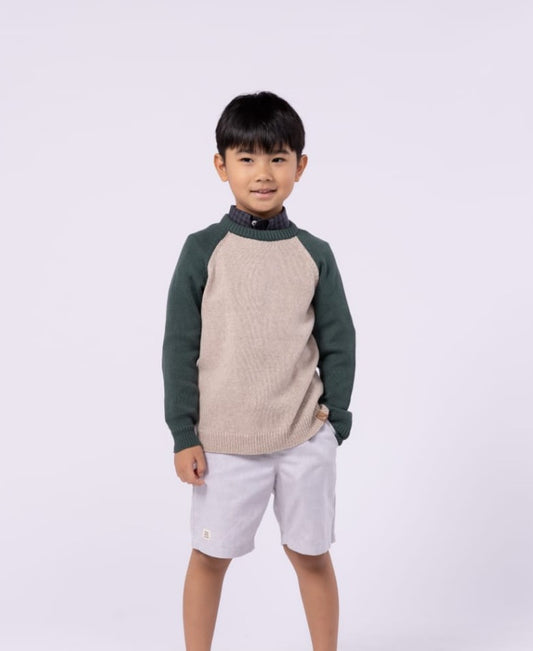 Blusa Tricot Bege Beabá