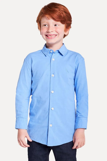 Camisa Azul Hortência Reserva