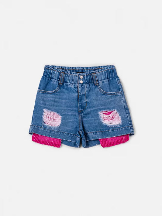 Short Bolso Paetê