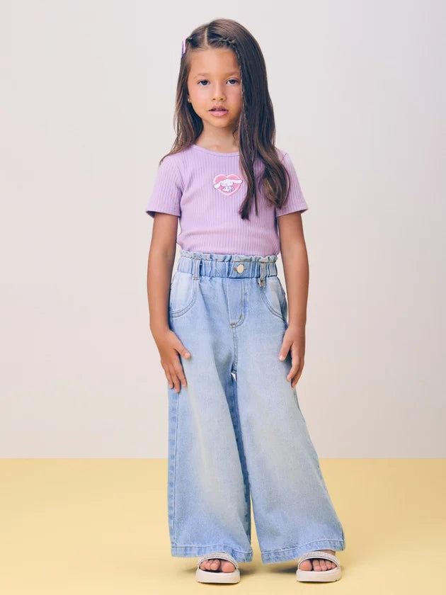 Blusa Lilás Canelada Momi