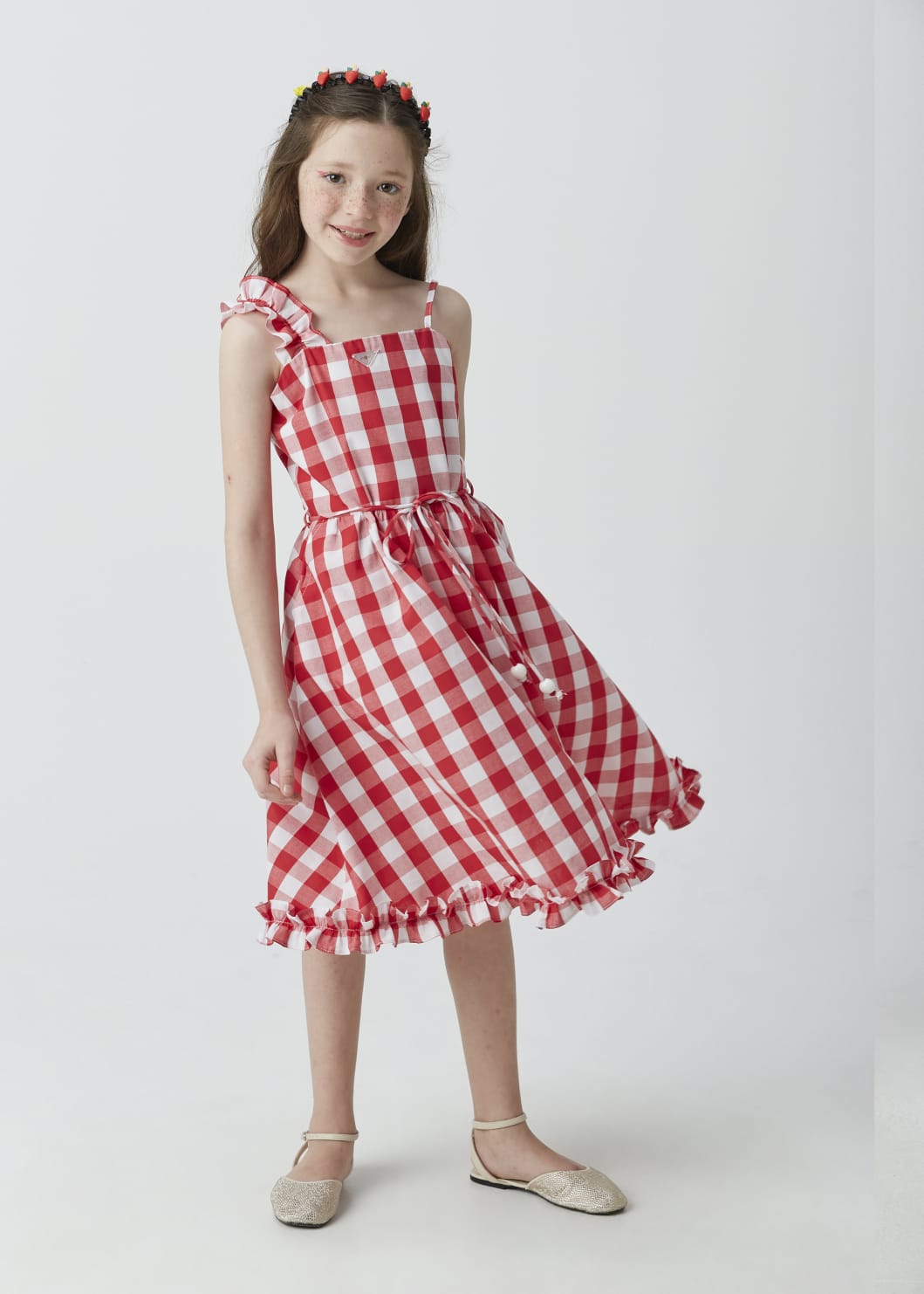 Vestido Midi Xadrez UM+UM