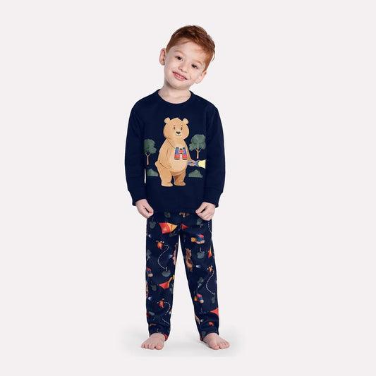 Pijama Marinho Urso kyly