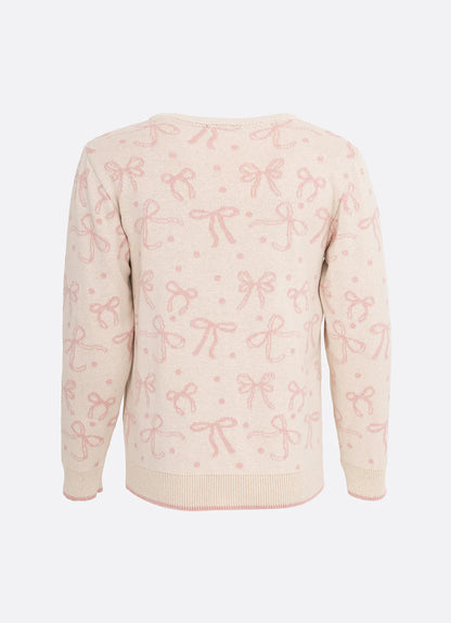 Blusa Infantil Tricot Laços Pituchinhus