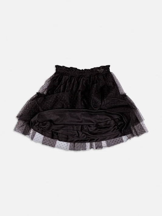 Saia Tule Preta Momi