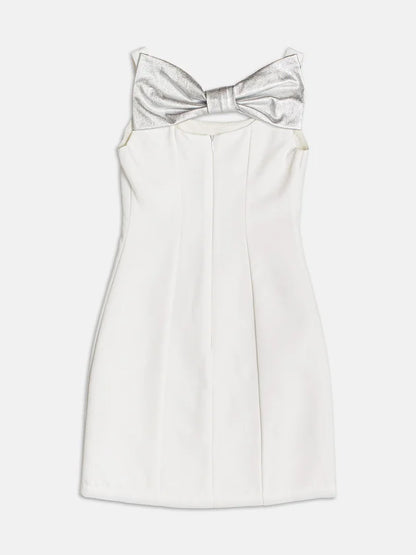 Vestido Teen Alfaiataria com Recorte Authoria